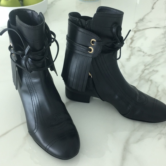 CHANEL Shoes - Channel short boots/ no lowball offers please
